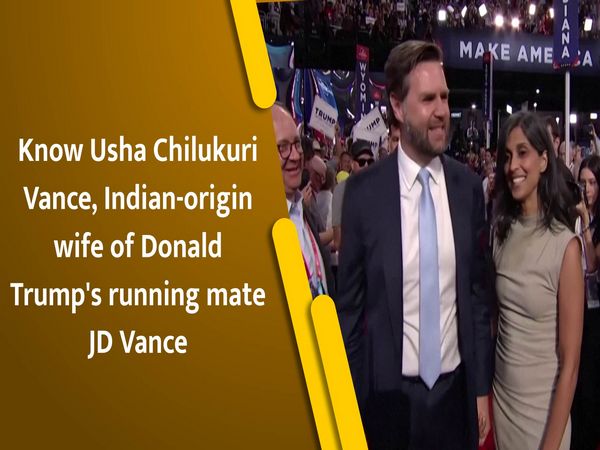 Know Usha Chilukuri Vance, Indian-origin wife of Donald Trump's running mate JD Vance