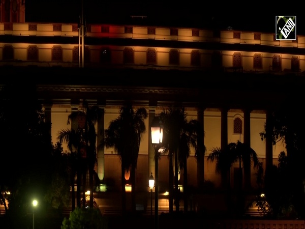 Government Buildings illuminated in Tricolor ahead of Independence Day