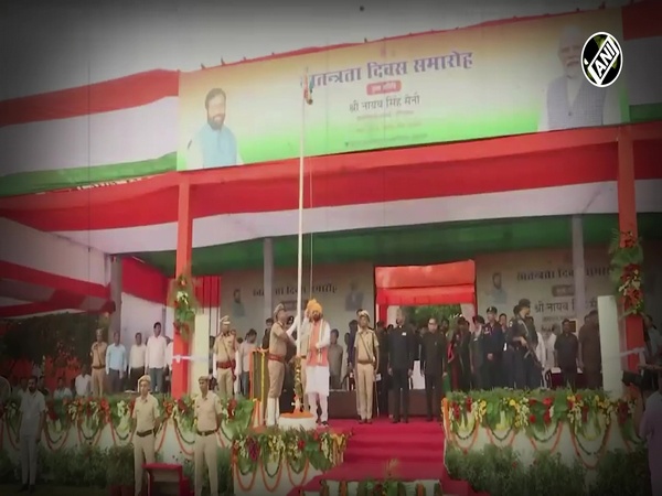 Haryana CM Nayab Saini hoists national flag in Kurukshetra on 78th Independence Day