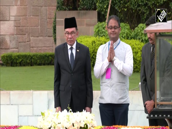 Malaysia Prime Minister Anwar Ibrahim pays tribute to Mahatma Gandhi at Rajghat