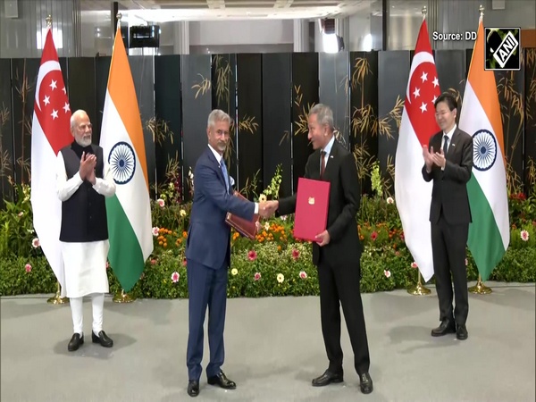 India-Singapore sign MoUs in presence of PM Modi, PM Lawrence Wong in Singapore