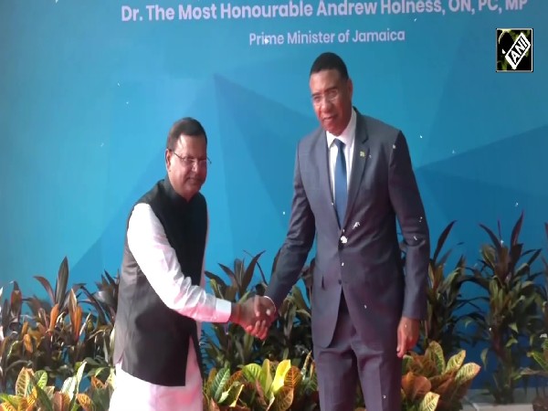 Jamaican PM Andrew Holness's first-ever visit to India, receives ceremonial welcome