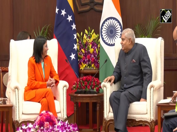 Executive Vice President of Venezuela meets India’s Vice President Jagdeep Dhankhar