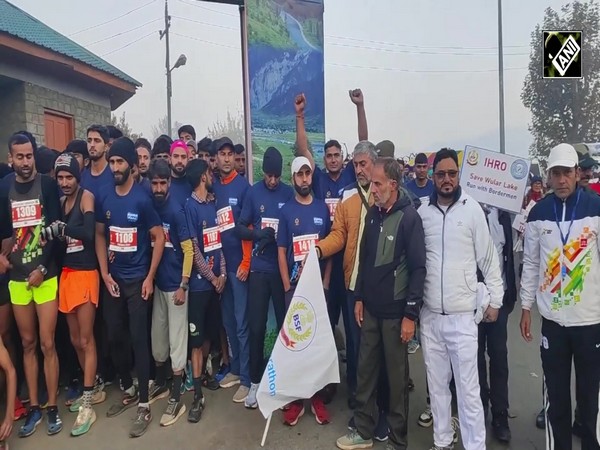 BSF Organizes Wullar Half Marathon in Bandipora to promote conservation and tourism