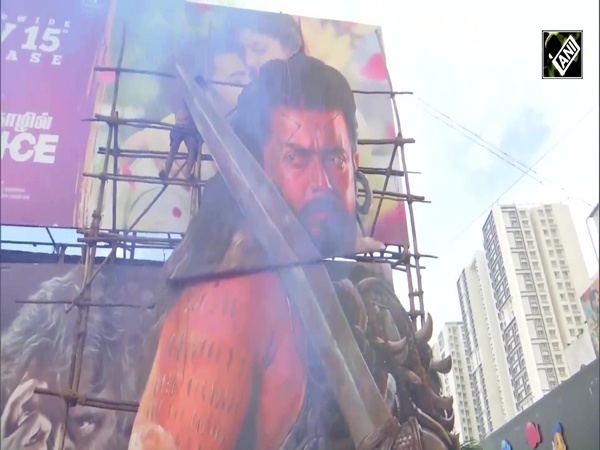 Thousands of fans gather outside theatres as actor Suriya’s ‘Kanguva’ hit theatres