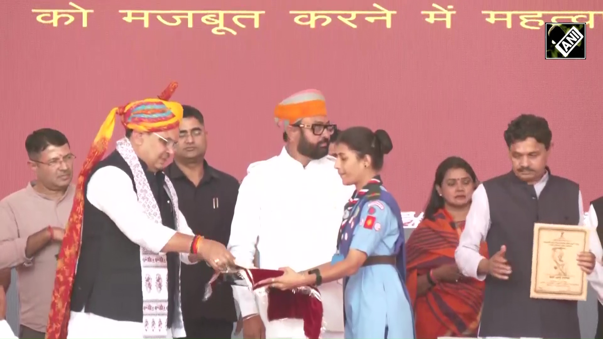 Rajasthan CM Bhajanlal Sharma participates in ‘Janjatiya Gaurav Divas’