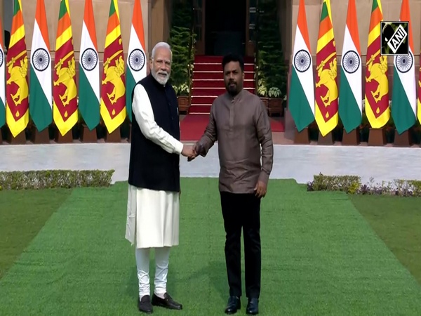 PM Modi meets Sri Lankan President Anura Kumara Dissanayake at Hyderabad House in Delhi