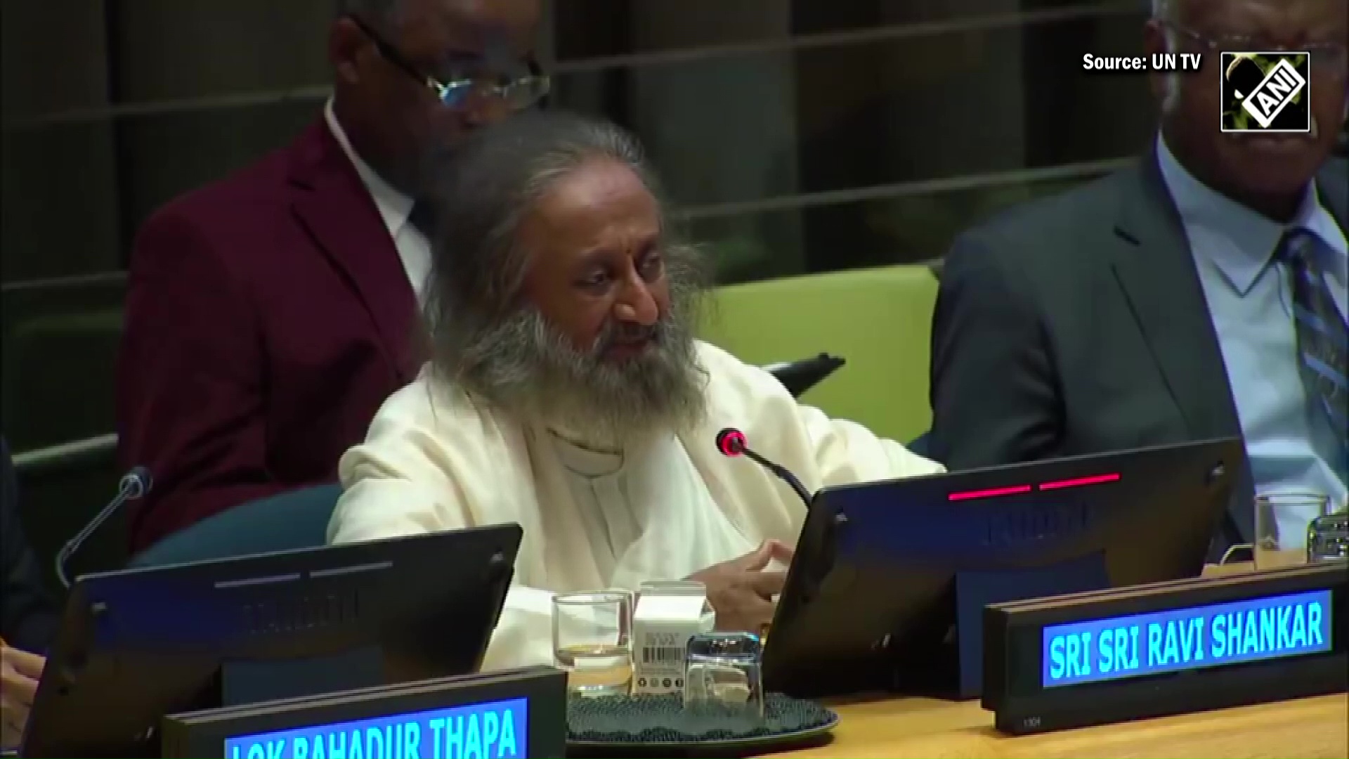 ‘Meditation not a luxury, but a necessity,’ Sri Sri Ravi Shankar at UN | World Meditation Day