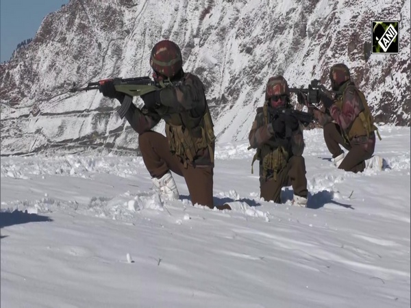 Indian troops patrol in adverse climates at 1000 feet along LOC Border in J&K’s Poonch