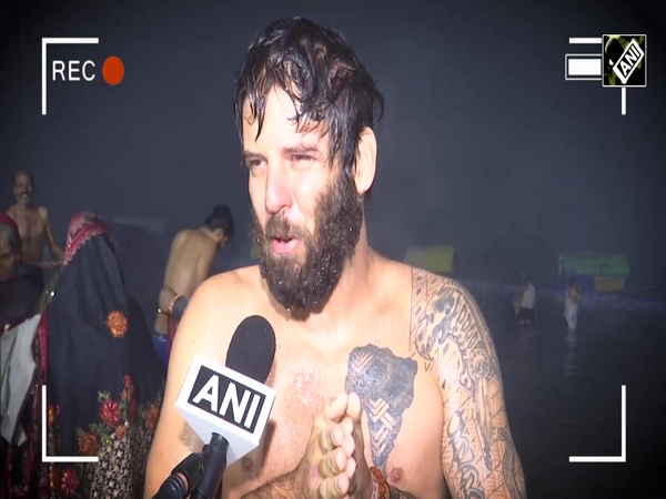 “Searching for moksha…”, Brazilian devotee takes holy dip at Maha Kumbh 2025