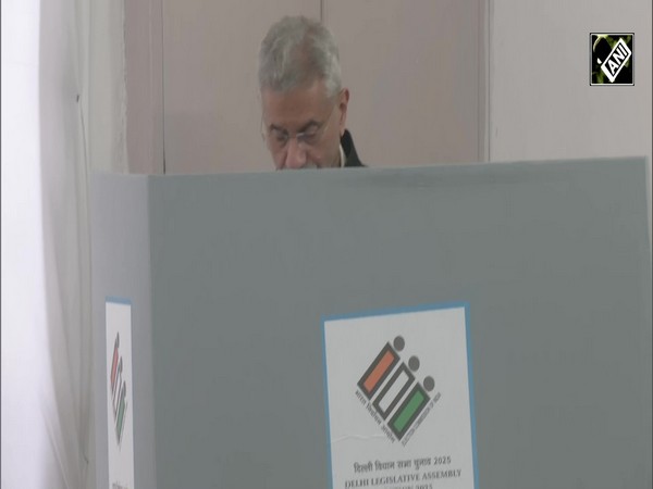 Delhi Assembly Elections: EAM Dr S Jaishankar and his wife Kyoko Jaishankar cast votes