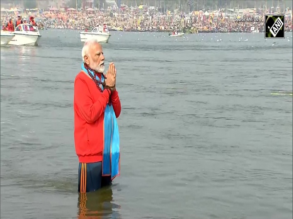 Maha Kumbh: PM Narendra Modi takes holy dip at Triveni Sangam in Prayagraj