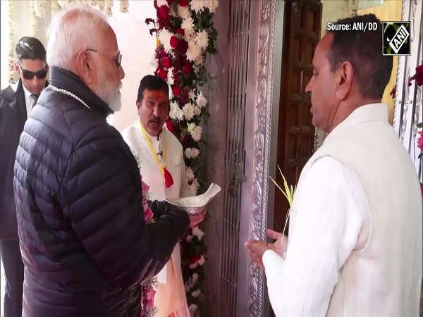 PM Modi offers prayers to Maa Ganga in Mukhwa, Uttarakhand