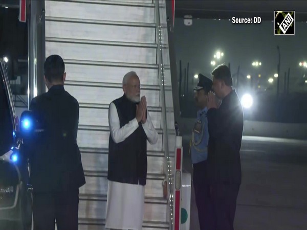 PM Modi returns to Delhi from Port Louis, Mauritius, after his 2-day State Visit to the country