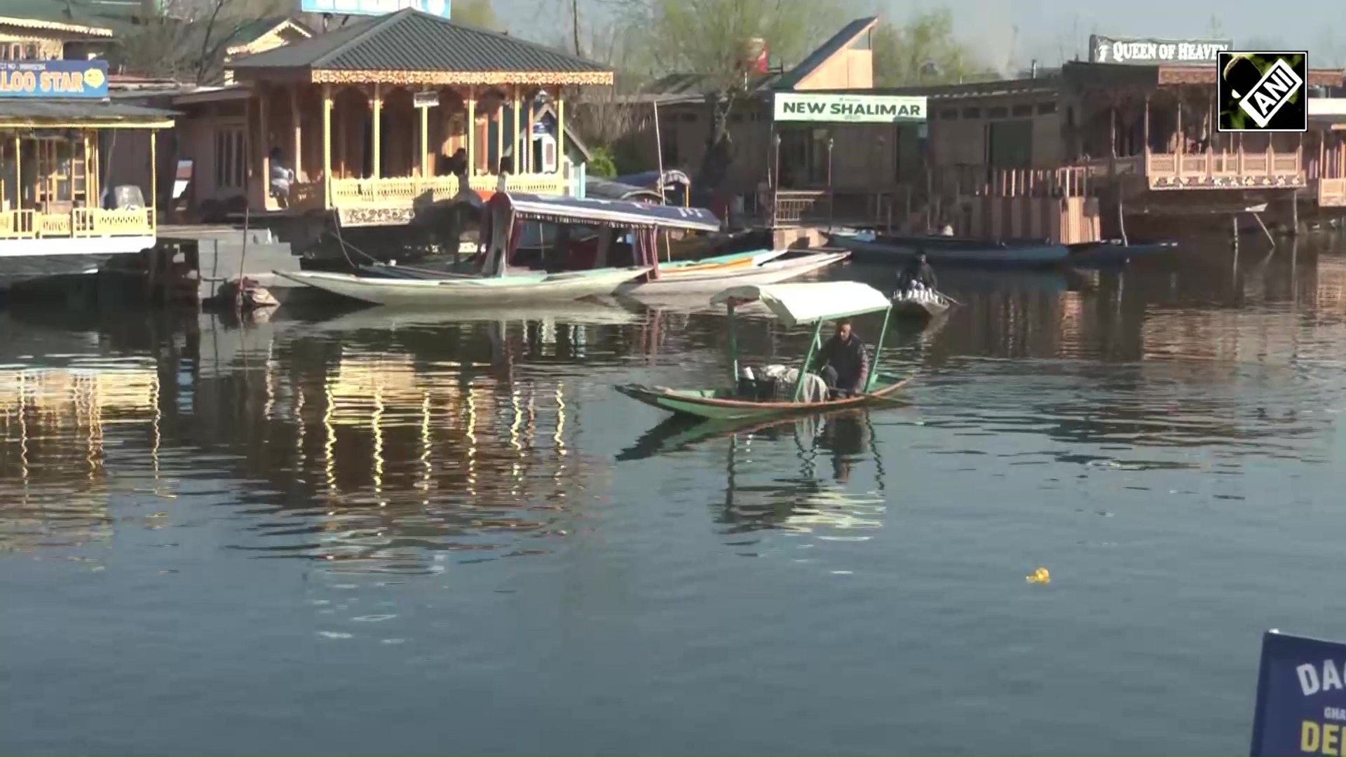 J-K: Tourists enjoy Shikara rides on Dal Lake in Srinagar