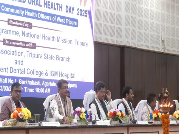 Tripura CM Manik Saha attends CHO Training programme