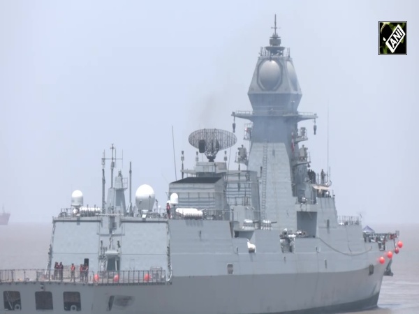 ‘Ready and loaded’: Indian Navy latest guided missile destroyer INS Surat docks at Hazira Port