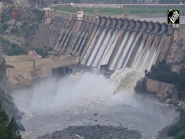 Latest visuals: India opens several gates of Salal dam built on Chenab River in Reasi, J&K