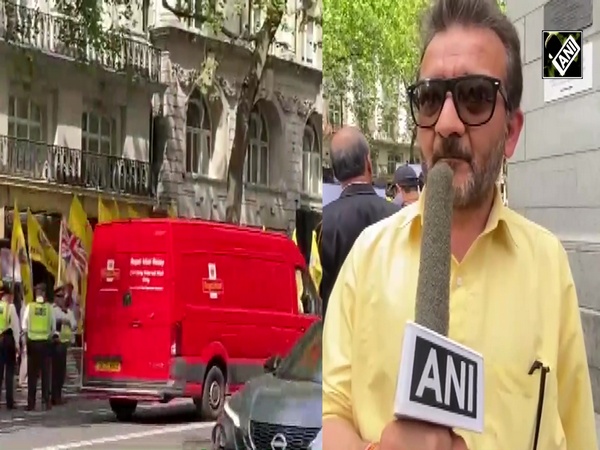 Indian diaspora counters Pro-Khalistani, Pak protesters outside Indian High Commission in London