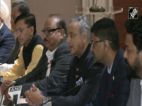 Shashi Tharoor led All Party Delegation meets Panama Foreign Minister Javier Martínez-Acha