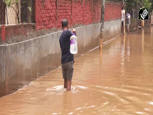 Guwahati reels under severe waterlogging as incessant rains batters Assam; SDRF rescue op underway