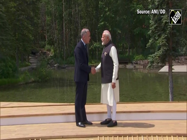 PM Modi meets Canada’s PM Mark Carney as he arrives to attend G7 Summit 2025