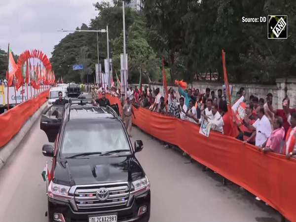 Watch: Black Convoy, Saffron Flags: PM Modi holds massive roadshow in Bengaluru