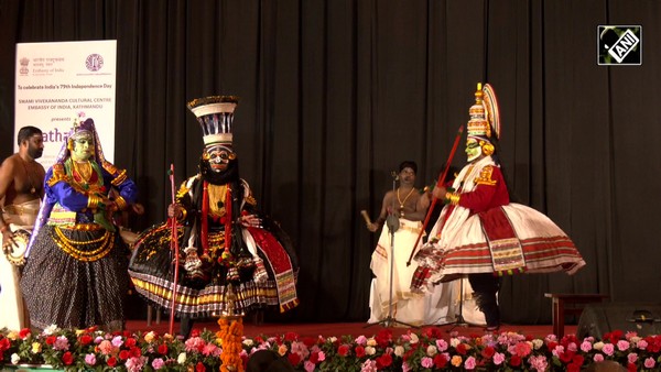 ICCR Troupe Stages Kathakali at Nepal’s Patan Durbar on India’s 79th I-Day
