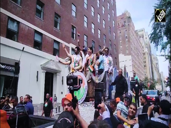 Film stars shine bright at India's 79th Independence Day parade in out Indian Consulate in New York
