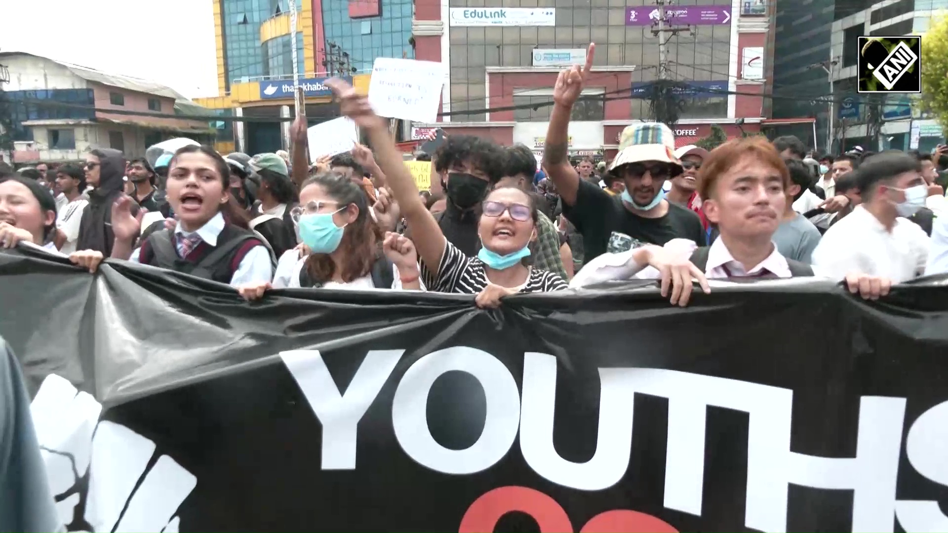 Police clash with protestors in Nepal’s Kathmandu over ban on social media sites
