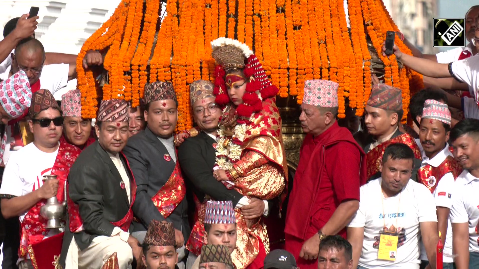 IndraJatra: Living Deities’ Grand Procession Begins in Kathmandu