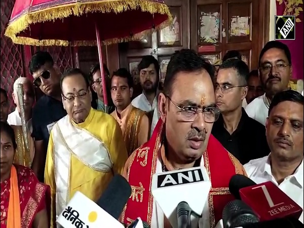 Rajasthan CM Bhajanlal Sharma offers prayers at Mehandirpur Balaji Temple in Dausa, Rajasthan