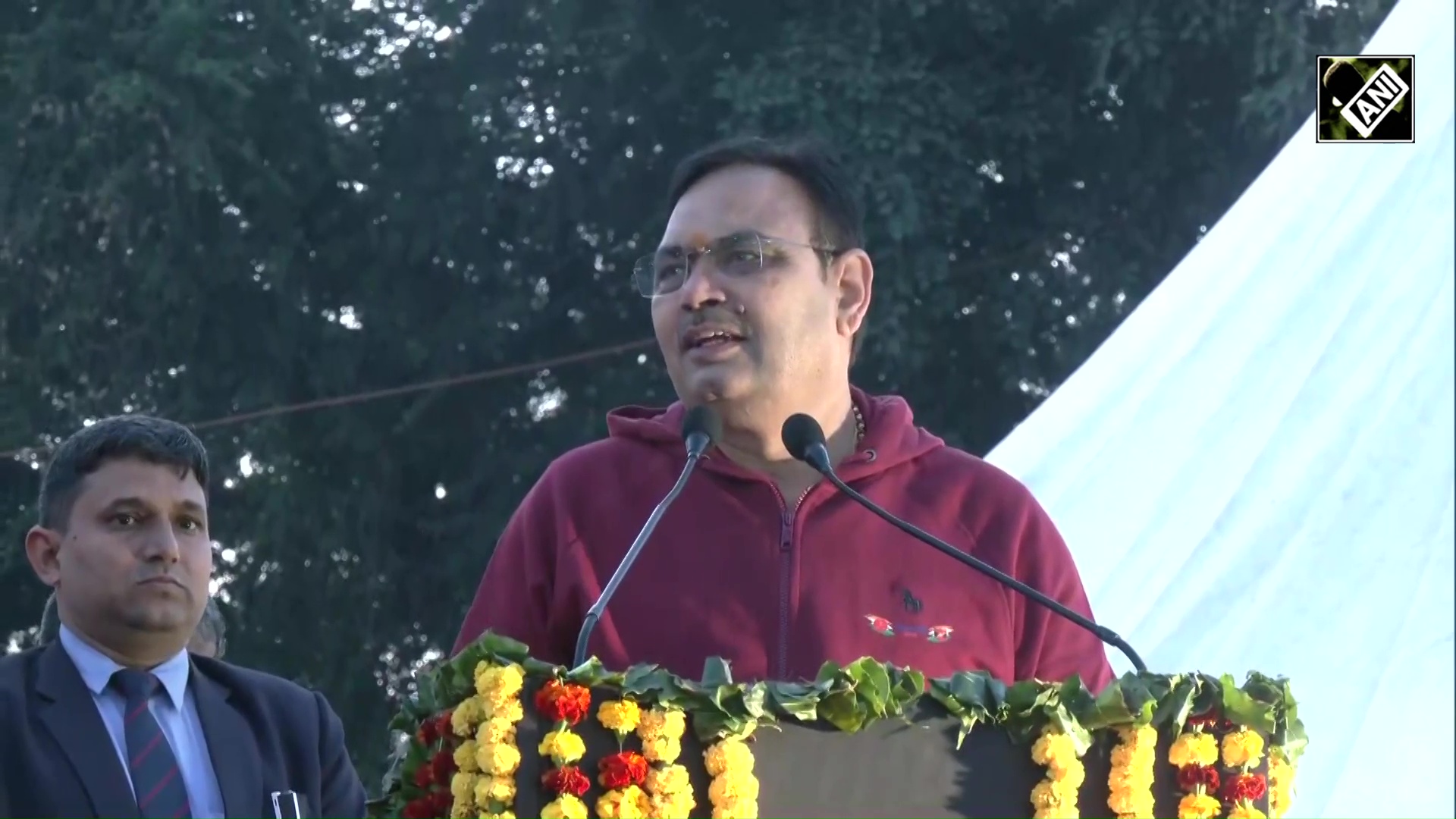 Rajasthan CM Bhajanlal Sharma flags off Honor Run Marathon with ex-Navy and Army officers