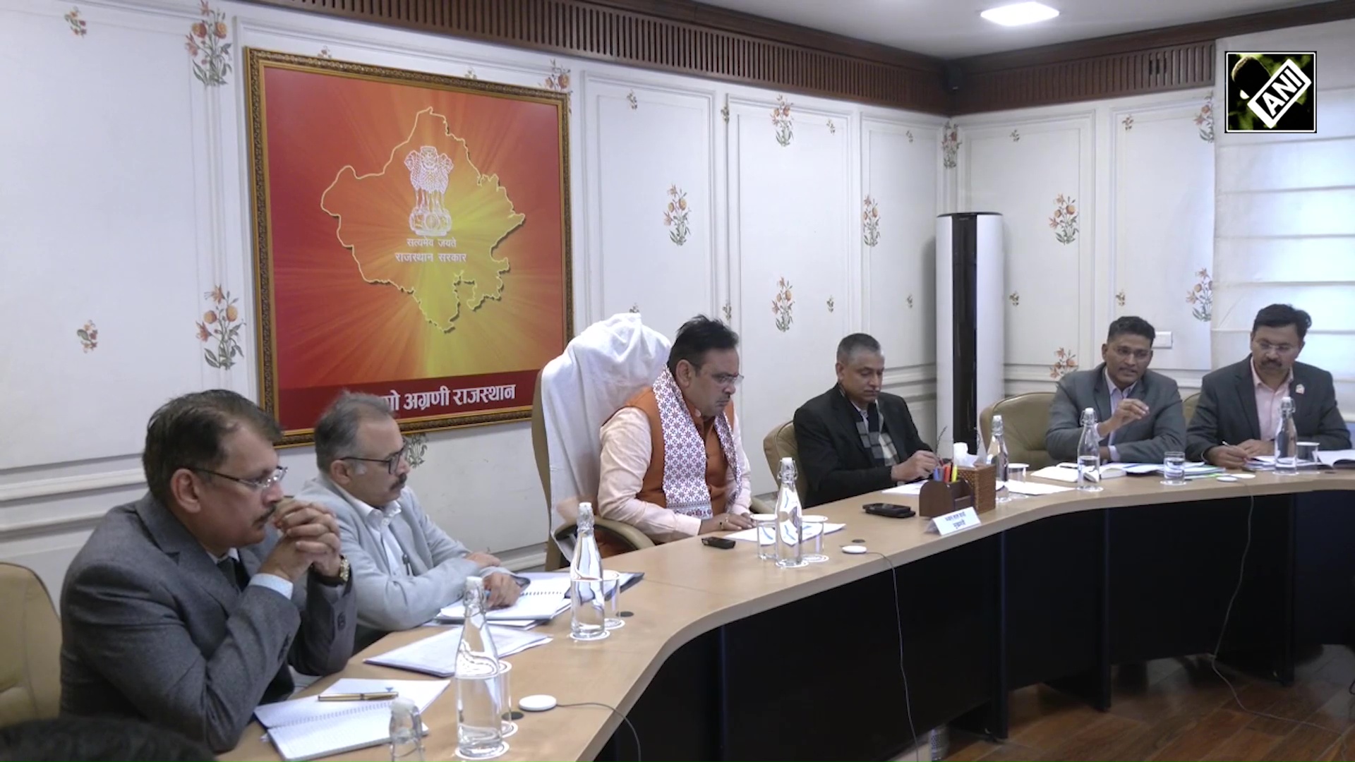 Rajasthan CM Bhajanlal Sharma holds reviews meeting with Mines and Petroleum Department in Jaipur