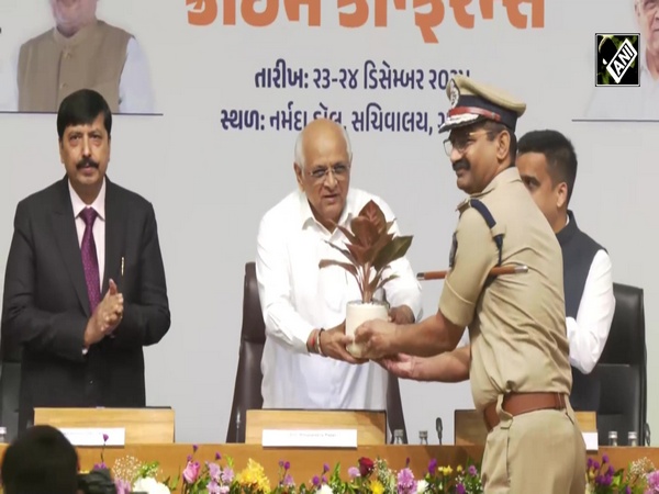 CM Bhupendra Patel attends two-day state level crime conference of police depart in Gandhinagar