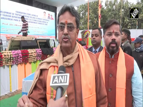 Tripura CM Manik Saha lays foundation stone for Heritage Village and Sangeet Experience in West Tripura