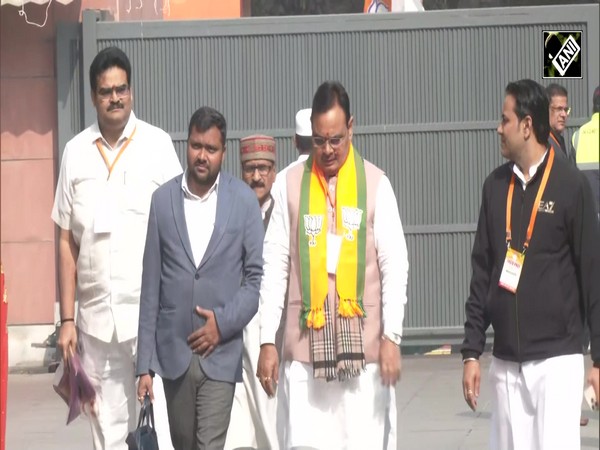 Rajasthan CM Bhajanlal, CM Mohan and CM Nayab arrive at BJP HQ ahead of Nitin Nabin nomination