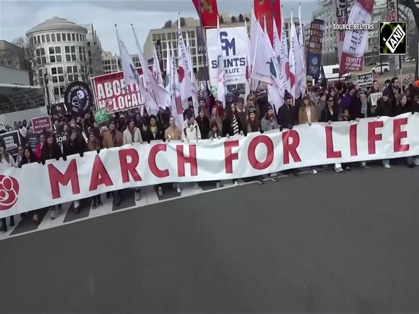 Thousands join 53rd annual March for Life, marching against abortion on streets of Washington