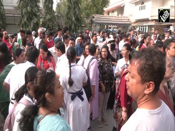 Students arrive at school premises as CBSE Class 10 ,12 Board Exams for 2026 commence today