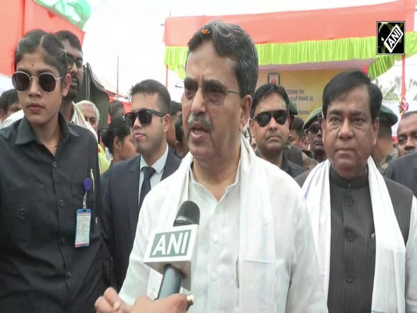 Tripura CM Manik Saha attends inauguration of pond rejuvenation and beautification project in Agartala