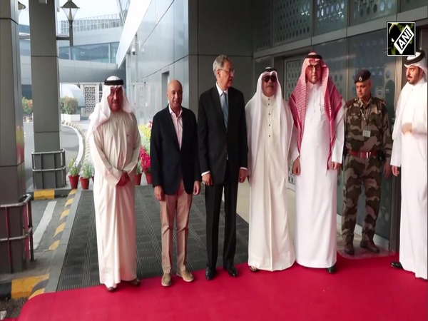 Secretary General of Gulf Cooperation Council Jasem Mohammad Al Budaiwi arrives in New Delhi