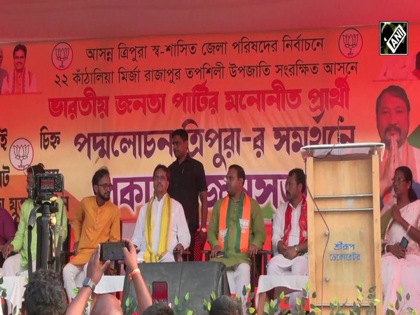 Tripura CM Manik Saha joins organisational programme at Taibandal