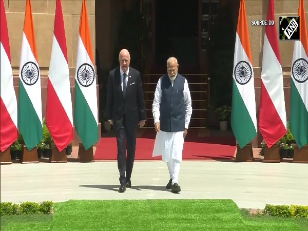 Austrian Chancellor Dr Christian Stocker and PM Modi meet to hold bilateral talks in Delhi