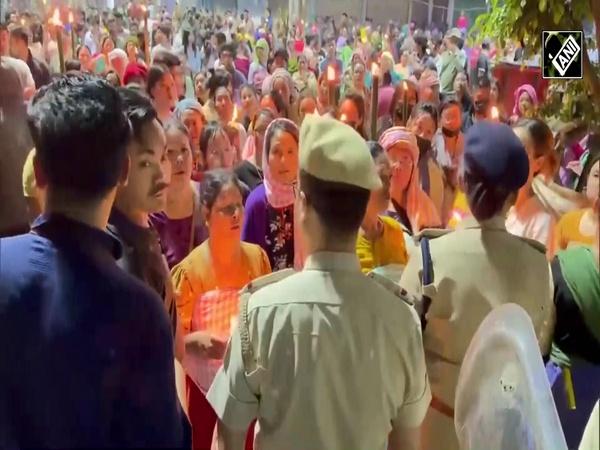 Protest in Manipur turned tense, security personnel uses tear gas to disperse crowd