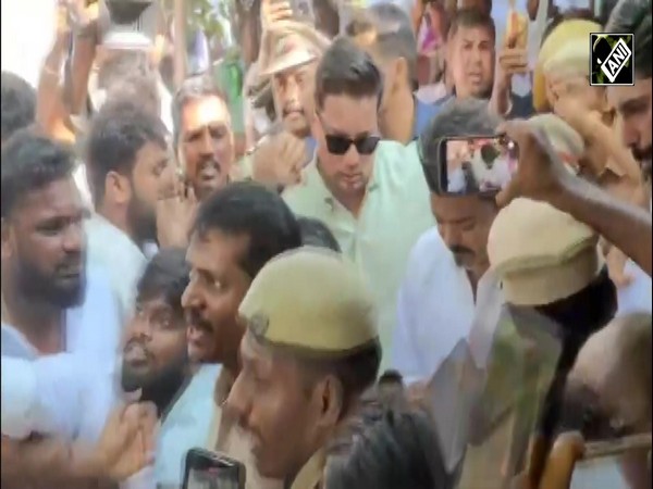 Massive crowd seen as TVK chief Vijay casts his vote in Chennai for Tamil Nadu assembly polls