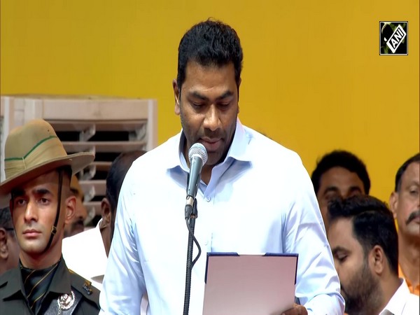TVK leader Aadhav Arjuna takes oath as minister in new Tamil Nadu government