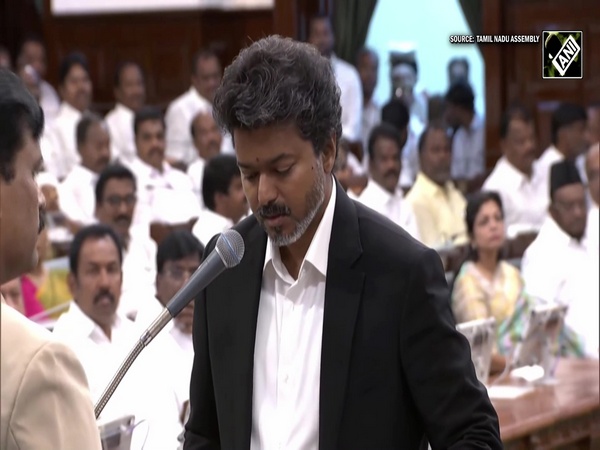 TN CM C Joseph Vijay takes oath as Member of Tamil Nadu Legislative assembly at the secretariat