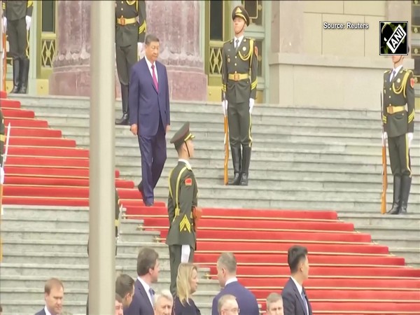 Chinese President Xi Jinping welcomes Russian President Vladimir Putin in Beijing for key talks