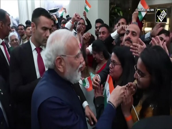 PM Modi receives rousing welcome by Indian Diaspora in Rome, Italy