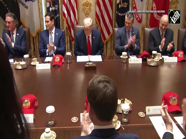 US President Donald Trump showers high praise to outgoing DNI Tulsi Gabbard during the cabinet meet